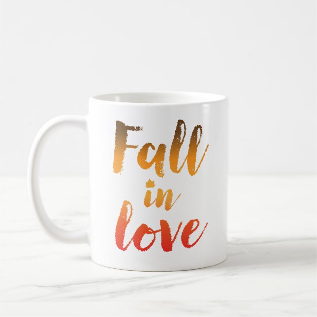 Mug Tomber dans l'amour (Gauche)