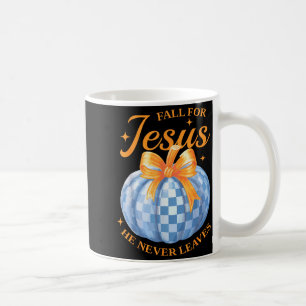 Mug Tombez amoureux de Jésus Il ne quitte jamais Citro