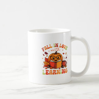 Mug Tombez amoureux de l'apprentissage Thé de Thanksgi