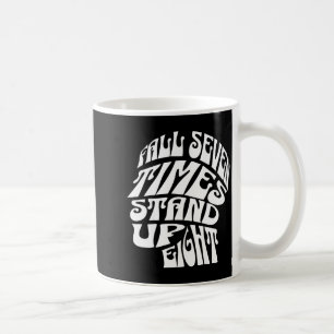 Mug Tombez sept fois relevez-vous huit esprits de moti