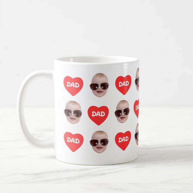 Mug Ton Chien Face Mug, Le Visage De Ton Mari Annivers (Gauche)