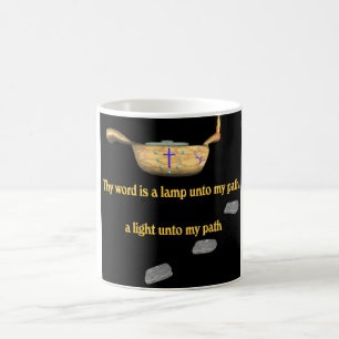 Mug Ton mot est une carte de lampe psaume 119