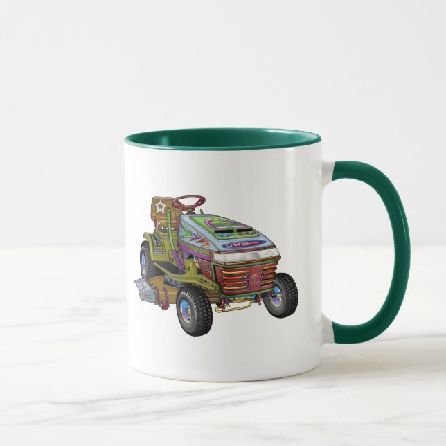 Mug Tondeuse à gazon de concepteur (Droite)