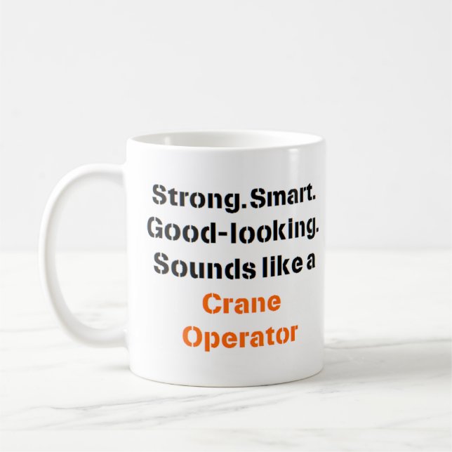 Mug tondeuse de l'opérateur de grue (Gauche)