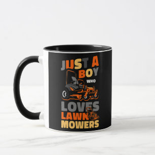 Mug tondeuse de pelouse papa père Landscaper tracteur