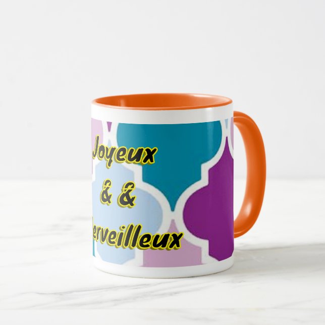 Mug Tongs adultes, lanières larges (Devant droit)