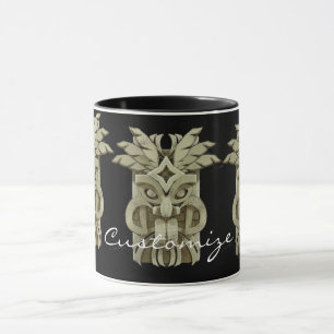 Mug Tonnerre sculpté Tiki
