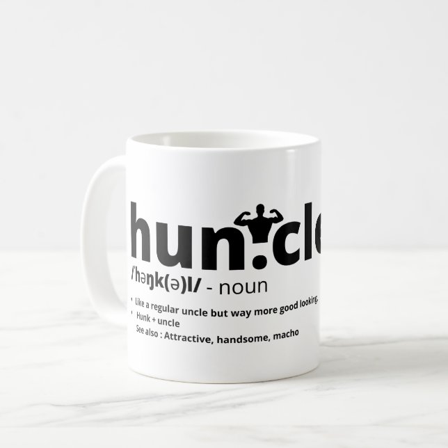 Mug Tonton comme régulier mais beaucoup plus beau  (Devant gauche)