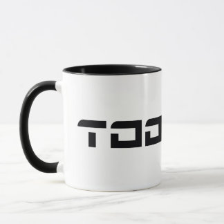 Mug Toonami Futuristic Font Logo