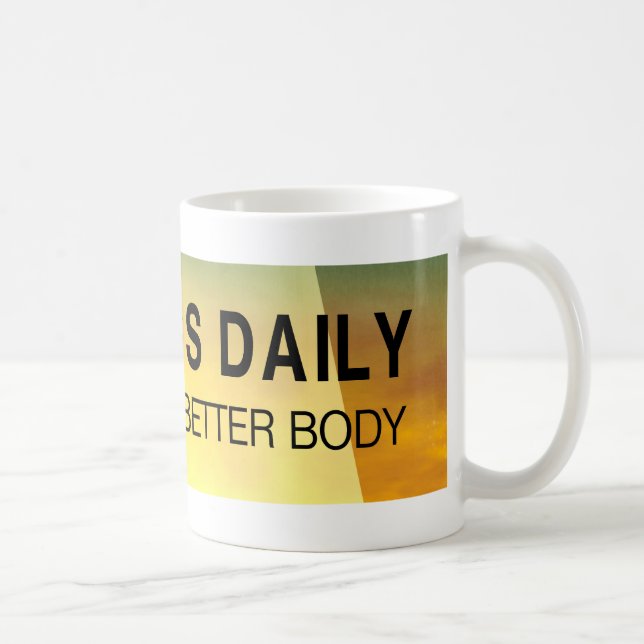 Mug TOP Fitness Daily (Droite)