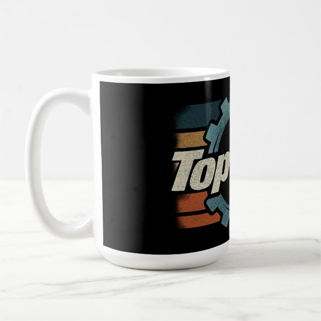 Mug Top Gear Retro Vintage (Gauche)