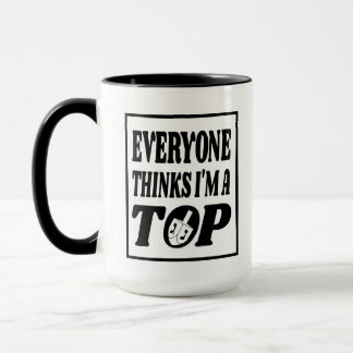 Mug Top Hanukkah Dreidel Joke Gift