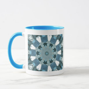 Mug Topaz bleu Kaleidoscope