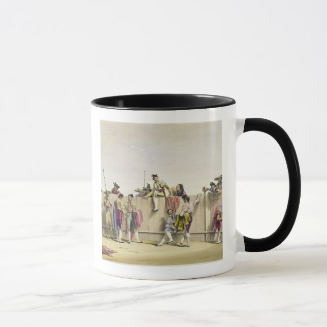 Mug Toreros reposant entre les taureaux, 1865 (couleur (Droite)