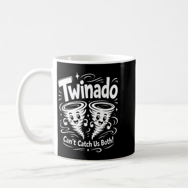 Mug Tornade ne peut pas attraper les deux jumeaux drôl (Gauche)
