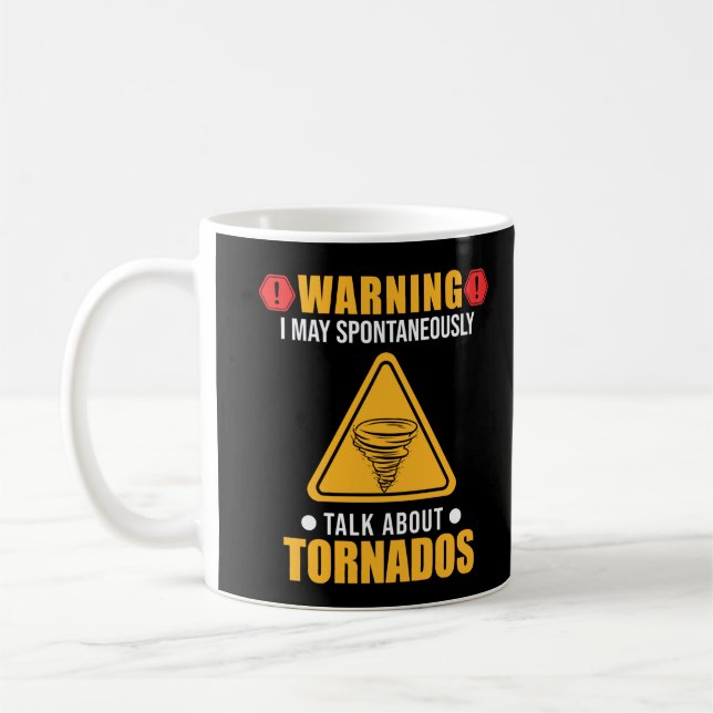 Mug Tornado Météorologue drôle Météorologue Météo Watc (Gauche)