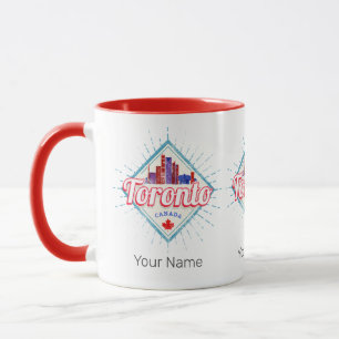 Mug Toronto Skyline Ontario Retro Canada Vintage