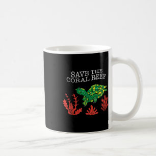 Mug Tortue Coral Sauvez Le Coral Reef De l'environneme