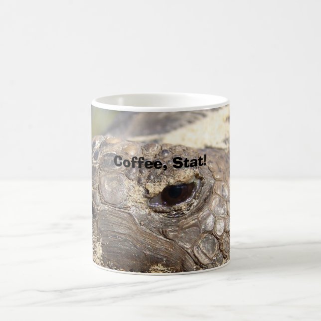 Mug Tortue de Gopher, café, stat ! (Centre)