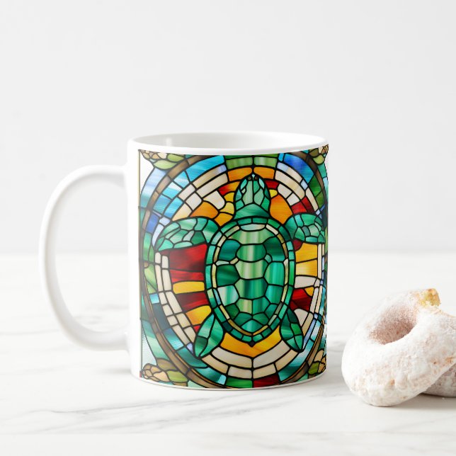 Mug Tortue de mer (Avec donut)