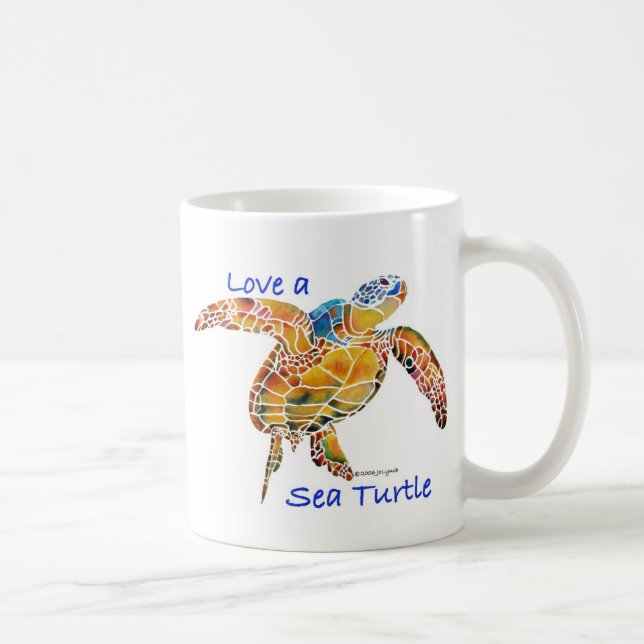 Mug Tortue de mer (Droite)