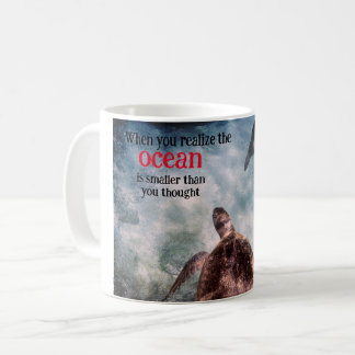 Mug Tortue de mer et lion de mer sous l'eau