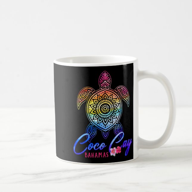 Mug Tortue de mer tie dye coco cay  (Droite)