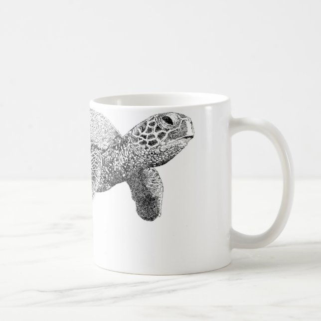 Mug Tortue de mer verte (Droite)