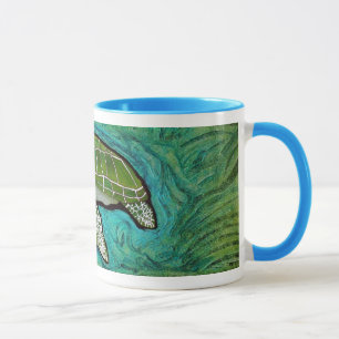 Mug Tortue de mer verte
