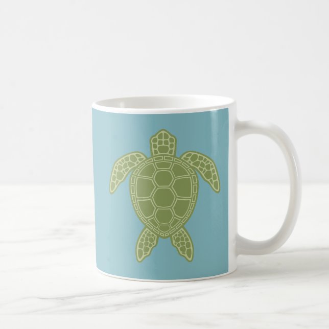 Mug Tortue de mer verte (Droite)