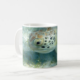 Mug Tortue de mer verte, Plantes de mer, Îles Vierges 