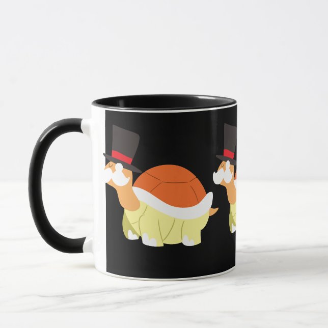 Mug Tortue de moustache (Gauche)