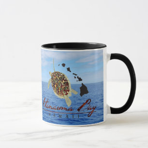Mug Tortue d'Hawaï de baie de Hanauma et îles d'Hawa