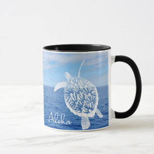 Mug Tortue d'îles d'Hawaï Aloha