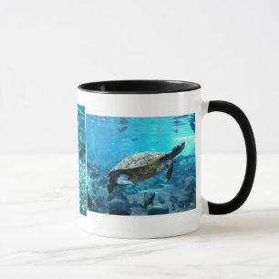 Mug Tortue et bancs de poissons