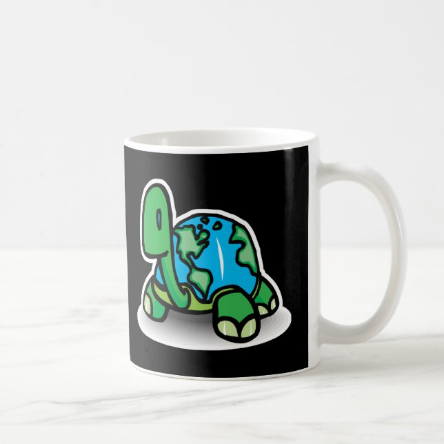 Mug tortue jour des terres (Droite)