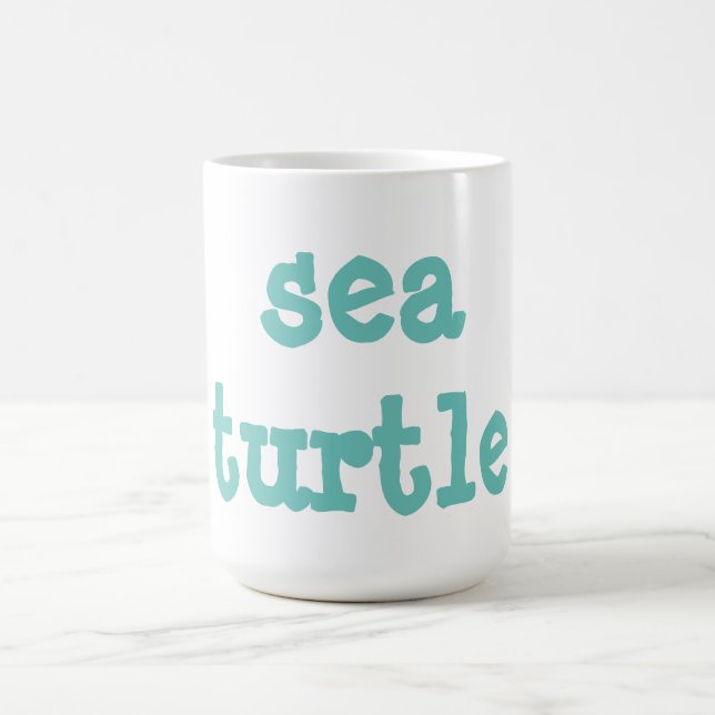 Mug tortue marine (Centre)