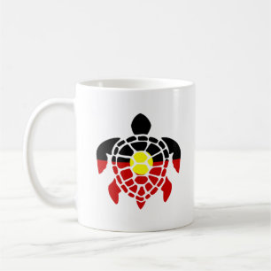 Mug Tortue marine aborigène australienne