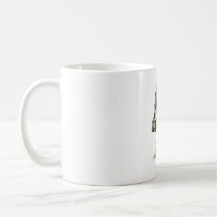 Mug Tortue Mignonne Batteur de Baseball Art Vectoriel