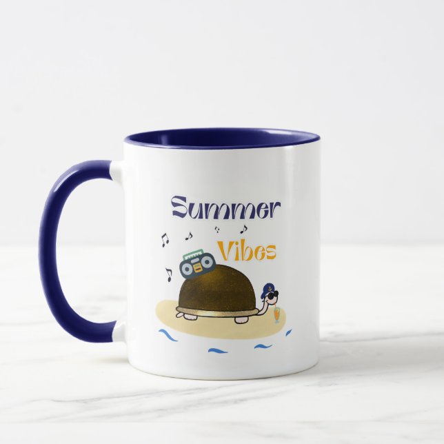 Mug Tortue mouchetée (Gauche)