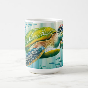 Mug Tortue peinte