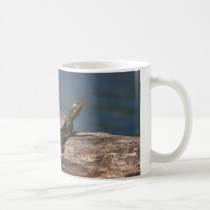 Mug Tortue peinte sur un bûcher