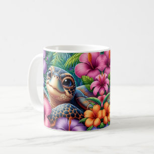 Mug Tortue Tropicale Vibrante