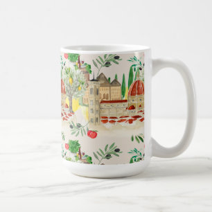 Mug Toscane, Toscane, Italie, olives, citrons, tomates
