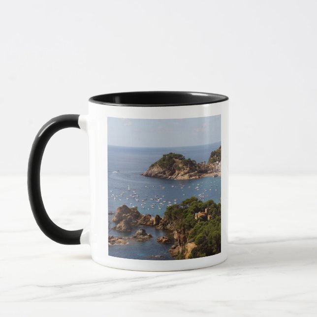 Mug TOSSA DE MAR. Ville située dans la Costa Brava. (Gauche)
