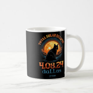 Mug Total Solaire Eclipse 2024 Dallas Texas