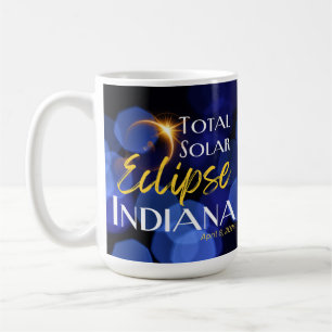 Mug Total Solaire Eclipse Indiana 8 avril 2024