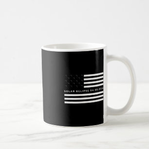 Mug Total Solar Eclipse US American Flag 04.08.2024 À