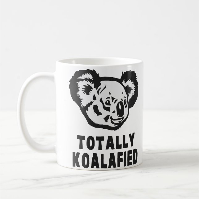 Mug Totalement Koalafied Koala (Gauche)