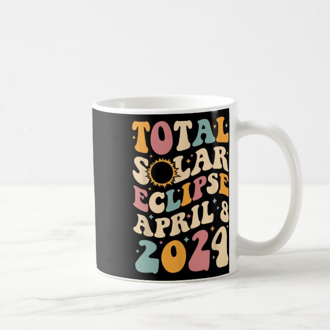 Mug Totalité 04 08 24 Total Solaire Eclipse 2024 Super (Droite)